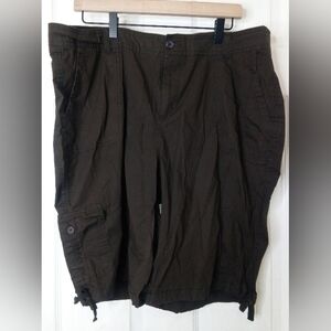 St. John's Bay Women's Dark Brown Cargo Shorts